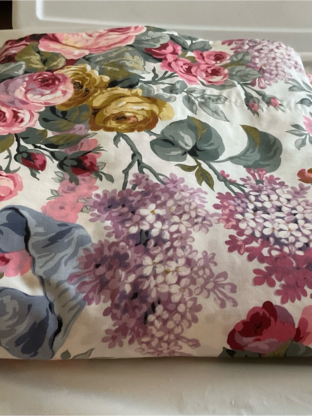 Vintage Ralph Lauren Allison KING Flat Sheet - NEW